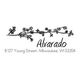 Branch of Blooms Rectangular Address Self-Inking Stamp Image 3 of 3